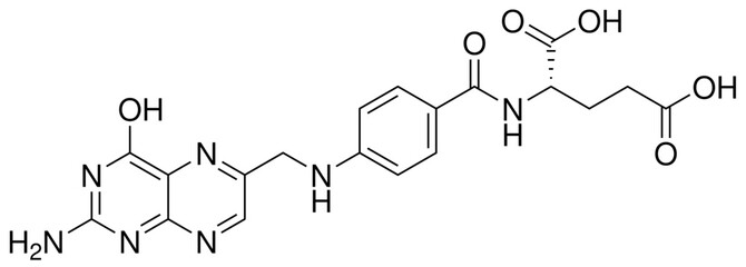 Folsäure Chemie Strukturformel