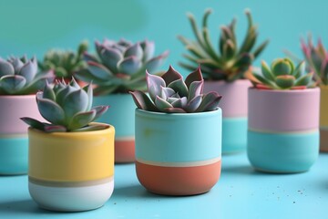 Close-up image of a succulent plant, showcasing its detailed, fleshy leaves. Perfect for themes of nature, minimalism, and indoor gardening