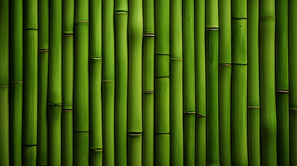 Fresh Green Bamboo Texture Close-Up Detail