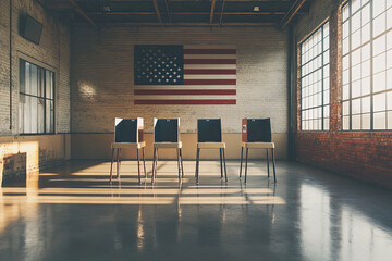 A conceptual representation of AI is portrayed over a digital network backdrop, conveying the idea of virtual intelligence.