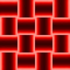 Effect gradient pf red checker background.
