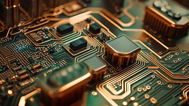 Microchip computer chip processor AI computation power PC mobile ARM programming silicon motherboard components circuit board tech technological advance computing progress development technology
