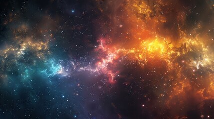 Naklejka premium Enchanted Forest. Magical wallpaper with intricate details