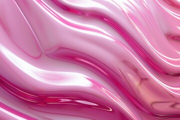 Obraz premium Pastel Pink Dream. Serene and Elegant 3D Wallpaper Design