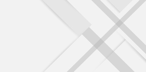 white and gray vector futuristic tech glow and shinning line simple modern abstract background. Modern lines pattern futuristic technology concept banner for cover, poster, presentation.