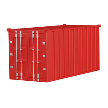 3d render  Container  illustration