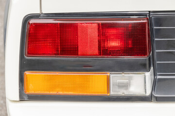 車のウインカー　 turn signal lamps on old cars