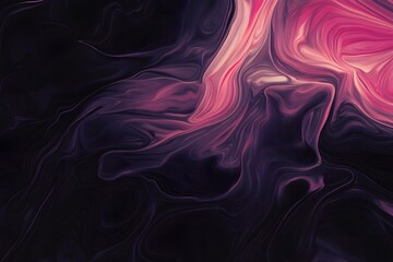 Obraz premium Abstract liquid background. Digital art abstract pattern