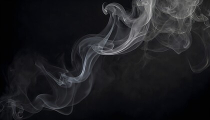 A black background featuring a softly blurred, smoky texture, evoking a sense of mystery and elegance. Multiple variations available. 