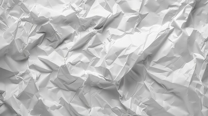 Obraz premium A black and white photograph of crumbled paper, perfect for representing chaos or disorder