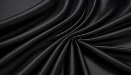 Obraz premium A black background with a smooth, satin finish, featuring a gentle sheen that catches the light. Multiple variations available.