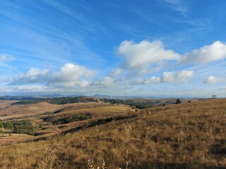 landscape with sky and clouds