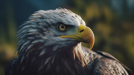 Obraz premium golden eagle portrait
