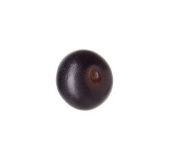 Fresh ripe acai berry isolated on white