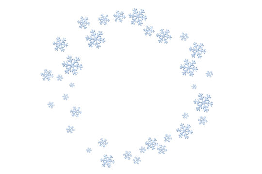 SNOWFLAKE WITH WHITE BACKGROUND VECTOR FREE