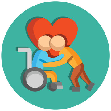 recommend clip art: Caregiver Support Icon