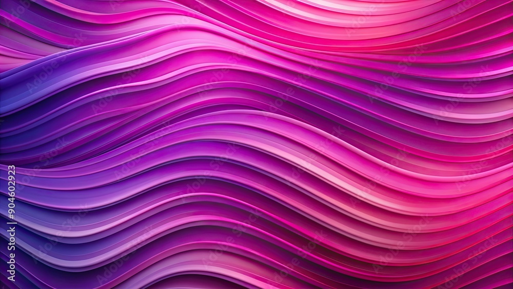 Sticker vibrant pink and purple texture of waves, fluid, soft and rounded forms , pink, purple,texture, waves, fluid, soft, vibrant