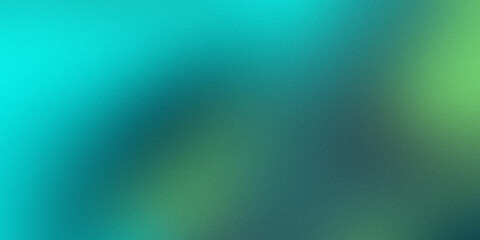 Colorful modern gradient background green texture noise