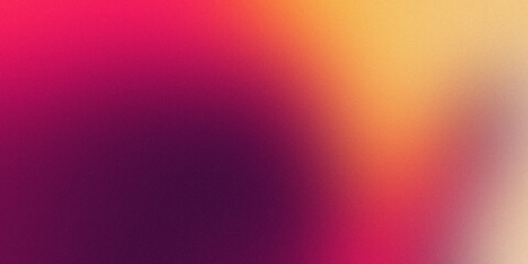 Colorful modern gradient background purple and yellow texture noise
