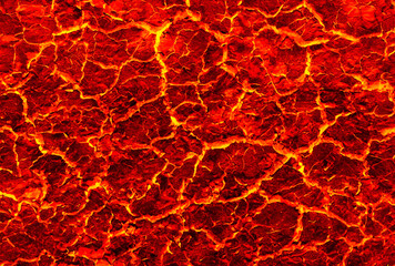 Red Lava Texture Background