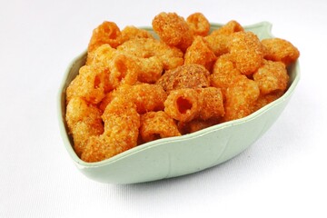 Spicy dry macaroni spicy snack