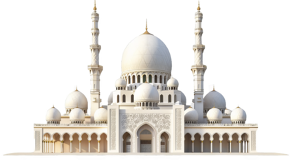 A large white building with a dome on top