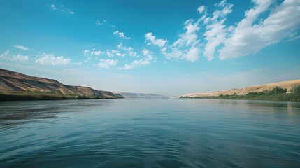 Obraz premium Tranquil River View