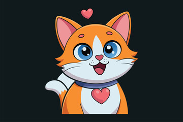 cute cat vector vector  .eps