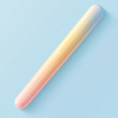 3D icon of a pastel stick