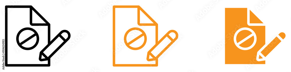 Poster formal document petition icon for legal and administrative themes ideal for representing contracts a