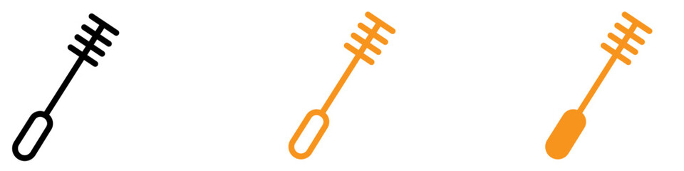 Bottle Sweeper Cleaning Brush Icon for Household Cleaning Supplies