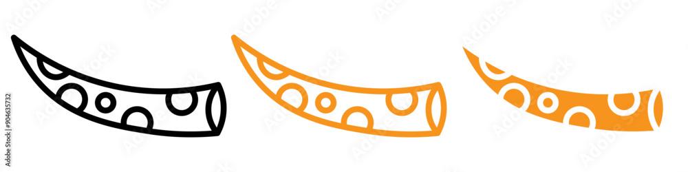 Poster marine tentacles octopus icon for ocean and wildlife graphics ideal for representing octopuses and m