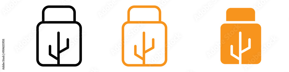 Poster Portable USB Icon for Technology and Data Storage Graphics Ideal for Representing USB Devices and Data Transfer