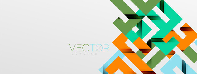 Color bend lines with shadow texture effect. Vector Illustration For Wallpaper, Banner, Background, Card, Book Illustration, landing page