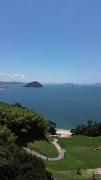 Kashima Island from Fuwari, Seto Naikai National Park, Ehime, Japan