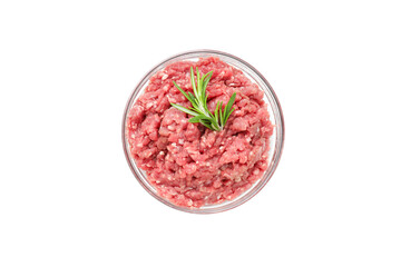 PNG, Ground meat, isolated on white background
