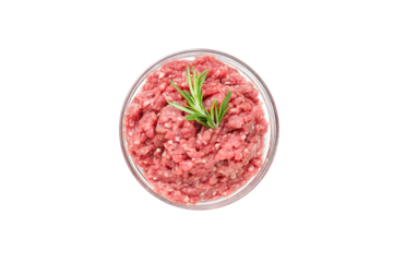 PNG, Ground meat, isolated on white background