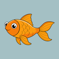 black and white fish, golden fish vector illustration, fish vector art, fish silhouette, fish vector icon, eps