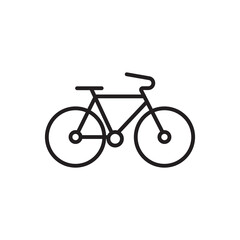 Obraz premium Bicycle logo icon