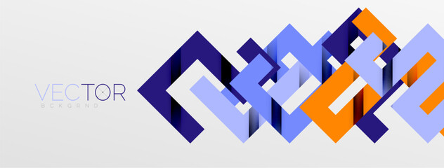 Color bend lines with shadow texture effect. Vector Illustration For Wallpaper, Banner, Background, Card, Book Illustration, landing page