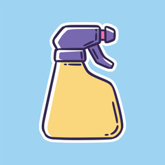 hand drawn Clean spray doodle icon