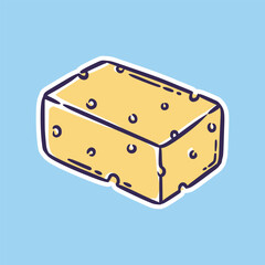 hand drawn Sponge doodle icon