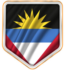 flags of world countries in frames of various shapes on transparent backgrounds