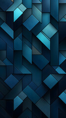 Obraz premium blue rectangular tiles wallpaper abstract graphic poster background