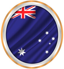 flags of world countries in frames of various shapes on transparent backgrounds 