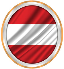 flags of world countries in frames of various shapes on transparent backgrounds 