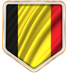 flags of world countries in frames of various shapes on transparent backgrounds