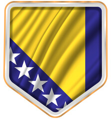 flags of world countries in frames of various shapes on transparent backgrounds