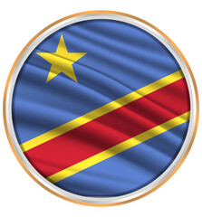 flags of world countries in frames of various shapes on transparent backgrounds