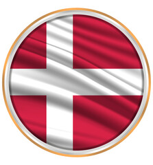 flags of world countries in frames of various shapes on transparent backgrounds